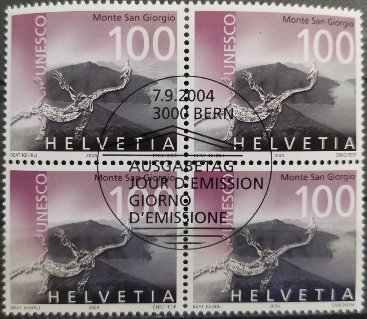 Tutti i francobolli: 2004 UNESCO Welterbe Viererblock ET – Nuovo (secondo la descrizione) da Dübendorf venduto da goeggi79