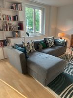 Gratis Ecksofa grau Stoff mit Chaiselongue Gebraucht