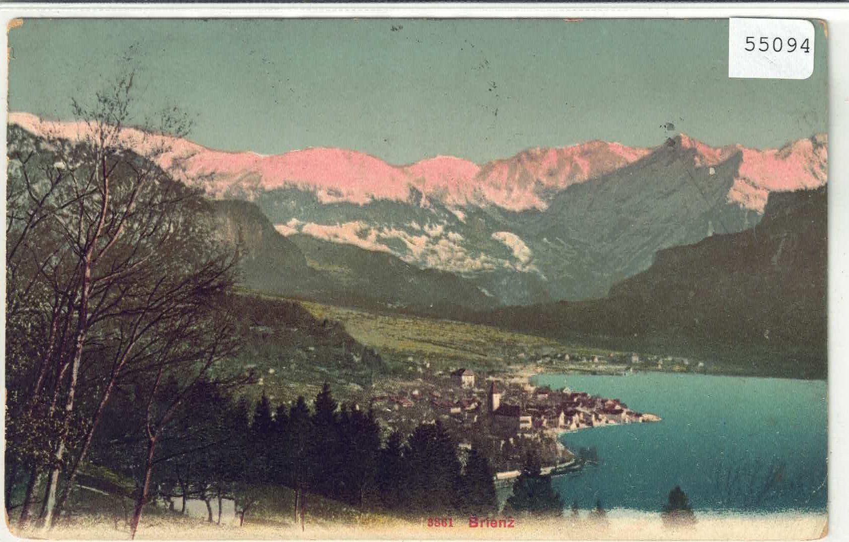 Ansichtskarten: Brienz - Generalansicht - Litho – Gebraucht aus Ettingen von Kartenplanet