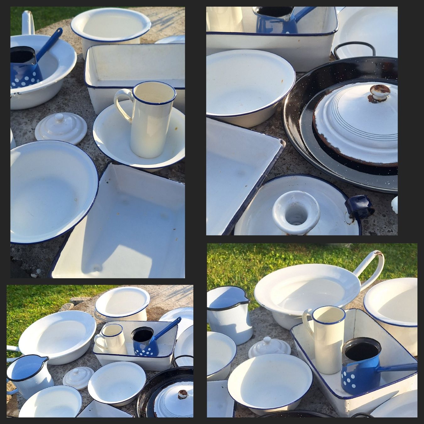 Set di piatti: Antike Emaille-Geschirr-Sammlung🥰 – Usato da Emmenbrücke venduto da abu_9mj8