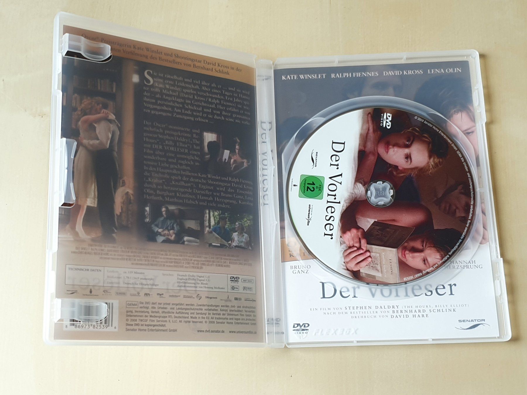Tous les DVDs: Der Vorleser – D'occasion à Stansstad par collectorsshop 2