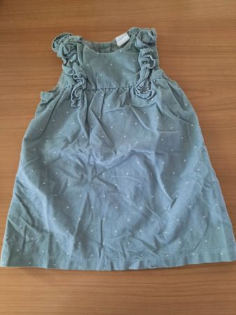 Cord Kleidchen, grün, Gr. 74