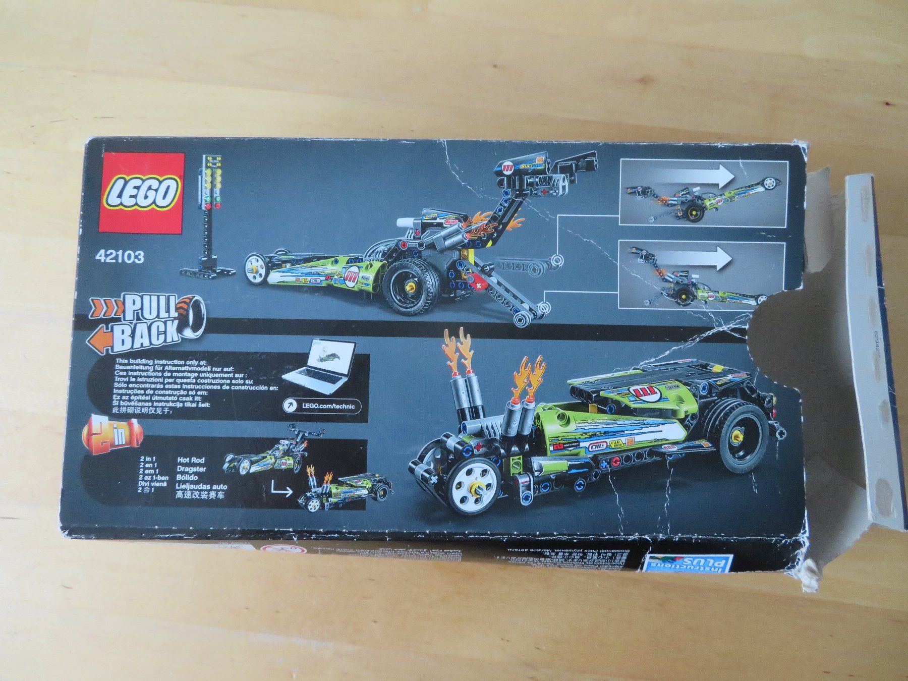 Lego Giocattoli: LEGO Technik 42103 Dragster – Usato da Zürich venduto da piroma 4