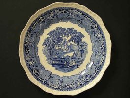 Speiseteller ø 25 cm * VISTA BLUE * - MASONS - England
