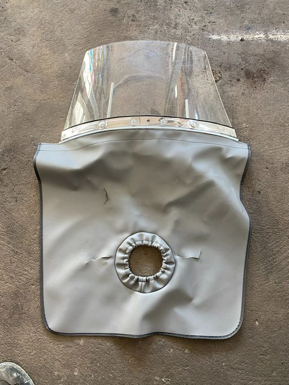 Mikinona Motorroller Windschutzscheibe - Transparentes Windschild Für E-Bikes & Motorräder