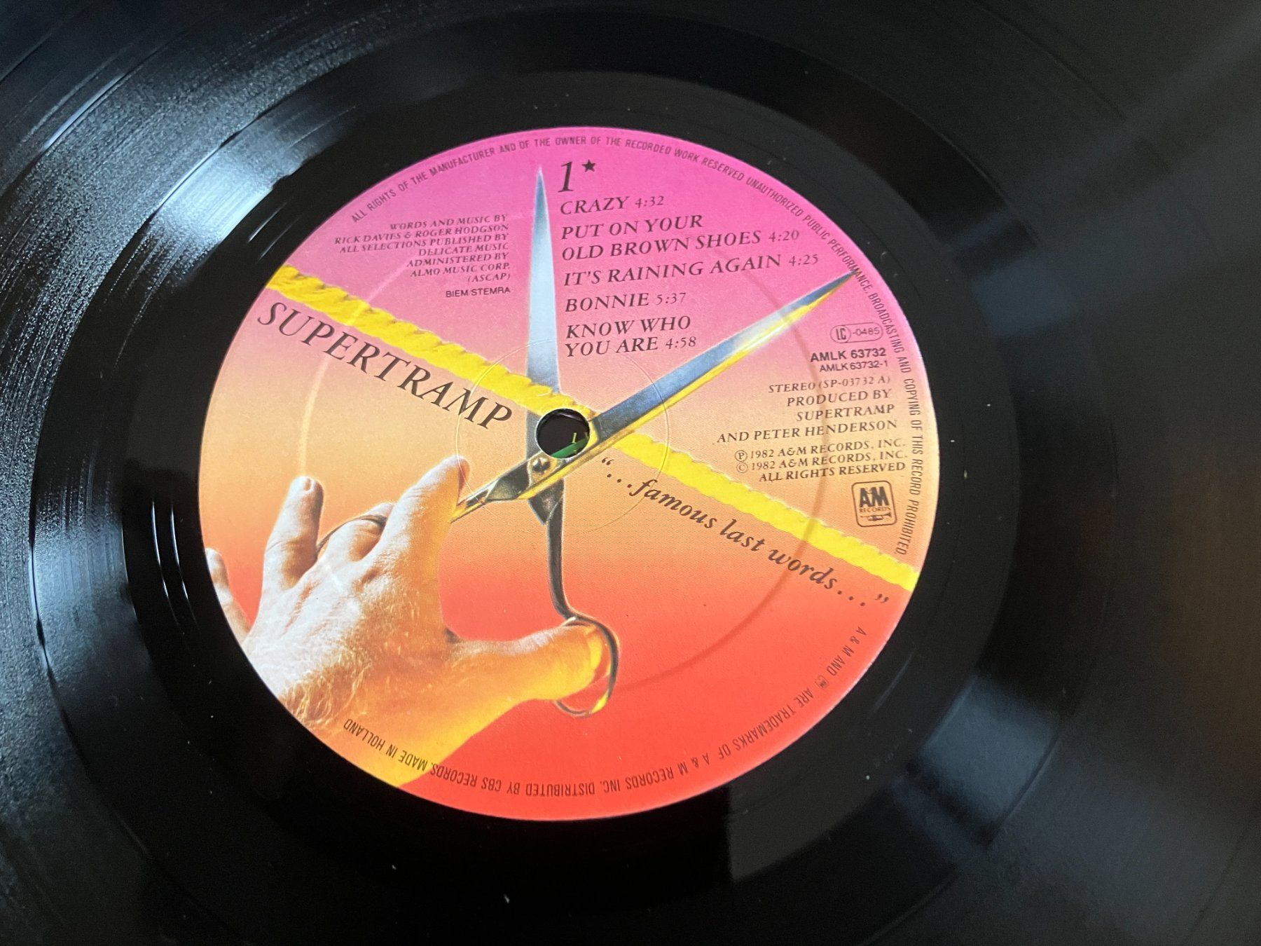 Schallplatten: Supertramp – Gebraucht aus Aarwangen von Jukebox3 6
