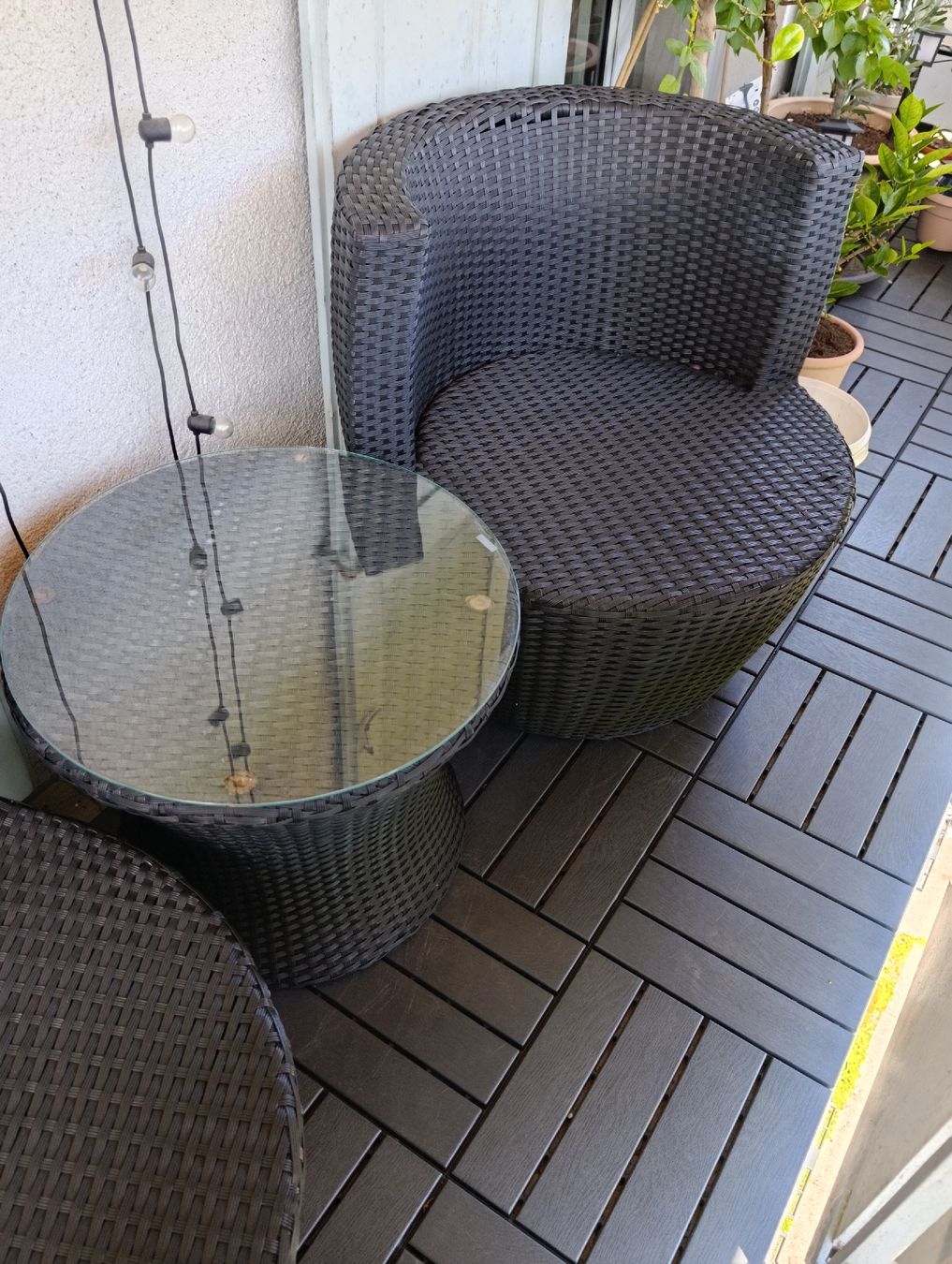 Fauteuils: Runde Rattan Lounge – D'occasion à Baar par L.isa28 1
