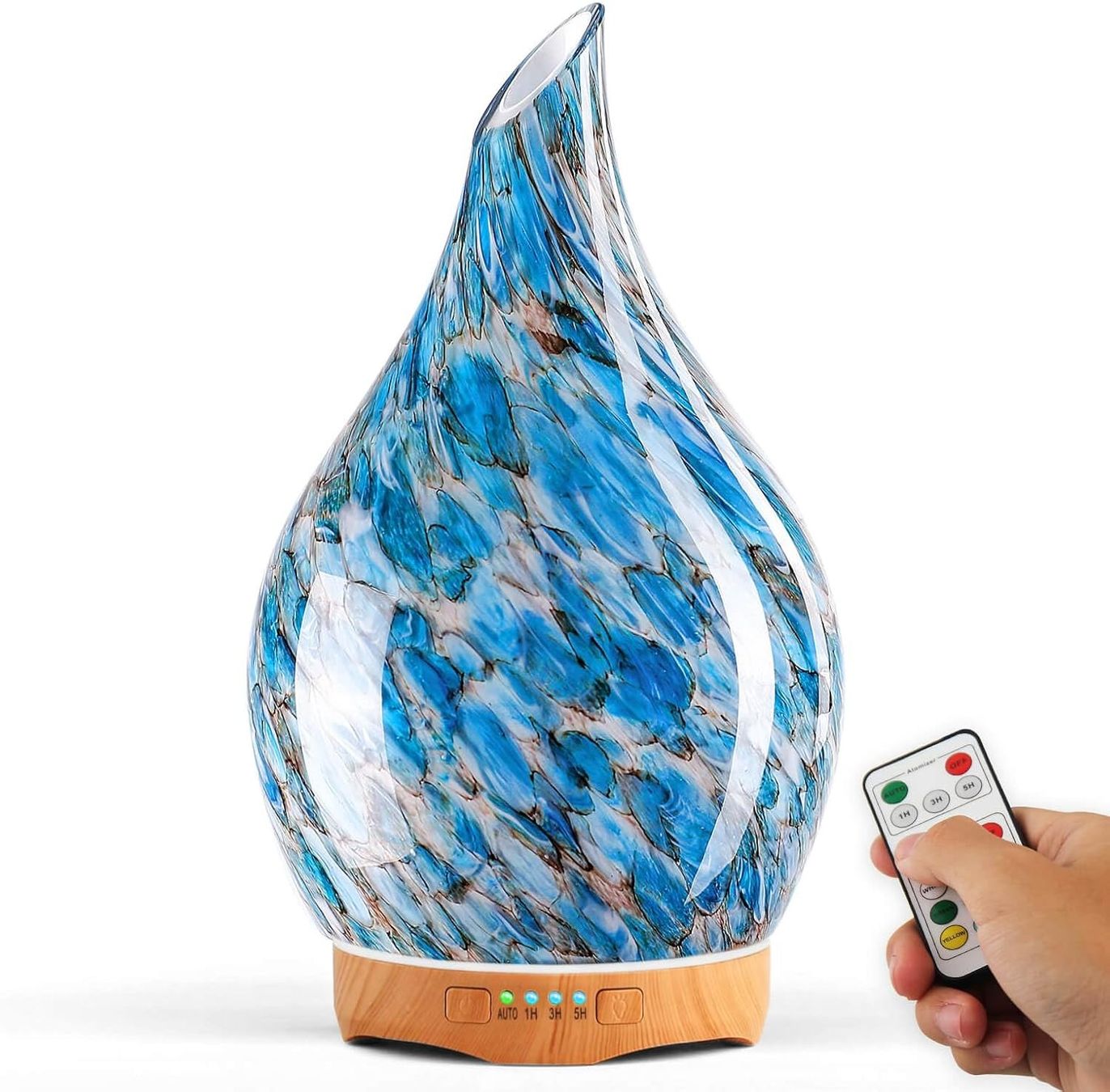 Humidificateurs: Diffuser 280ml,Handgeblasen Luftbefeuchter mit – Neuf avec emballage d'origine à Hundwil par Stallone6