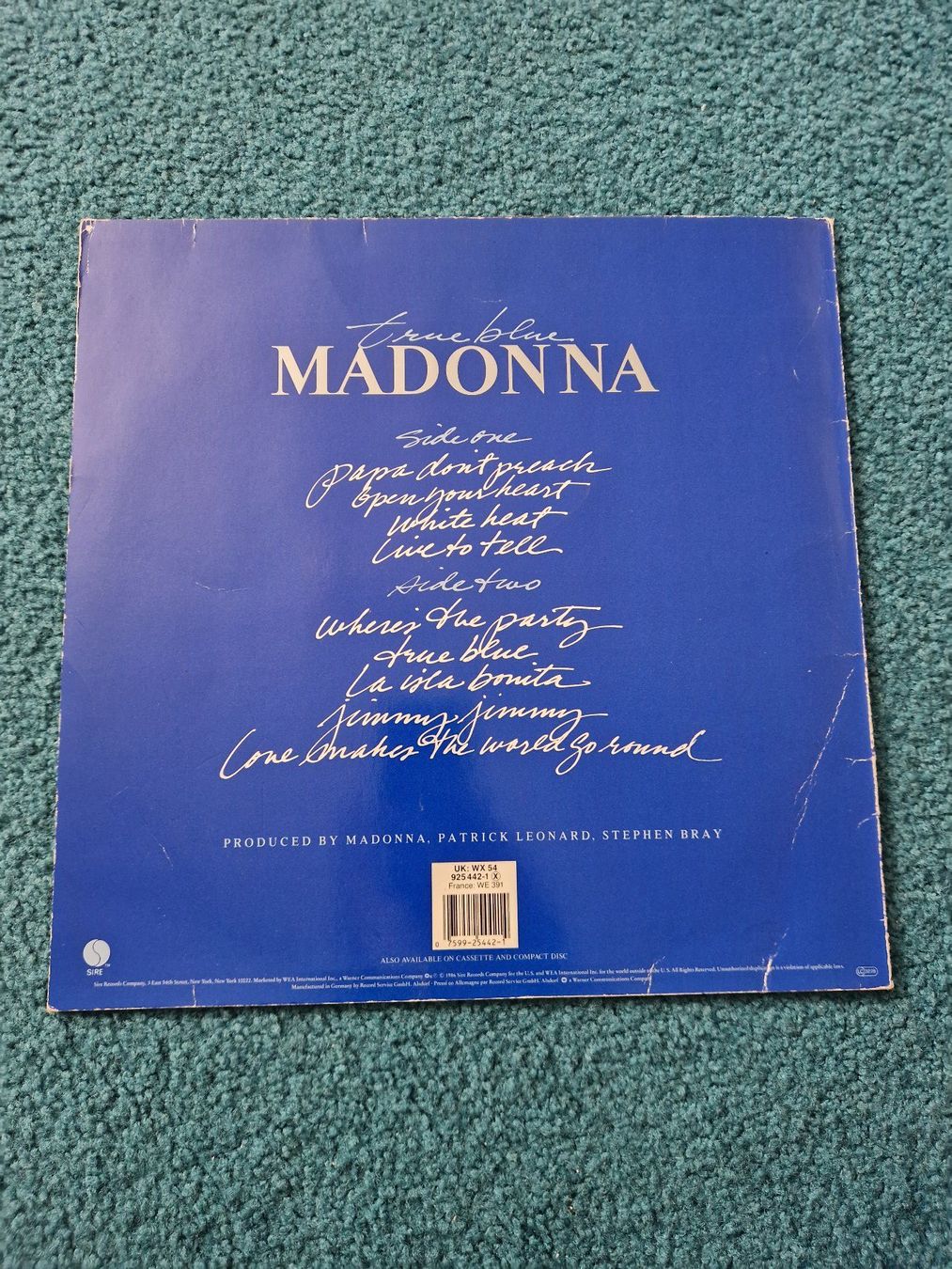 Dischi in vinile: LP Madonna "True blue" – Usato da Aefligen venduto da Akoni 1