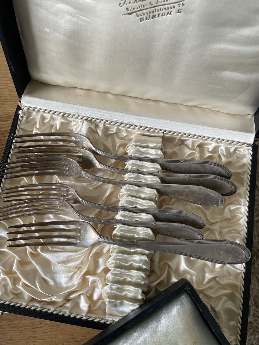 Set di posate: Antikes Silberbesteck – Usato da Bern venduto da roa80 2