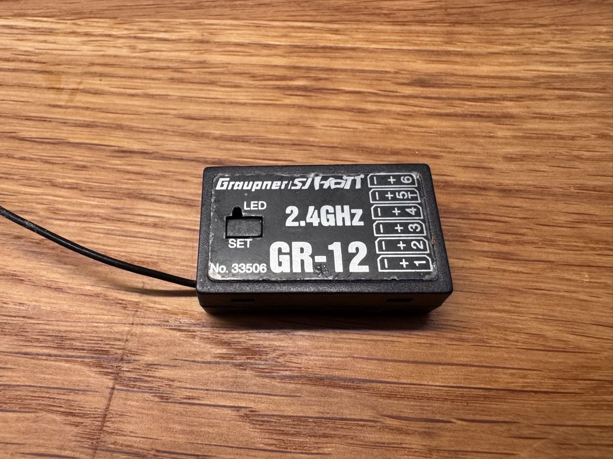 Graupner Telecomando: Graupner Hott 2.4 GHz Gr-12 #6 – Usato da Stäfa venduto da Bommi21