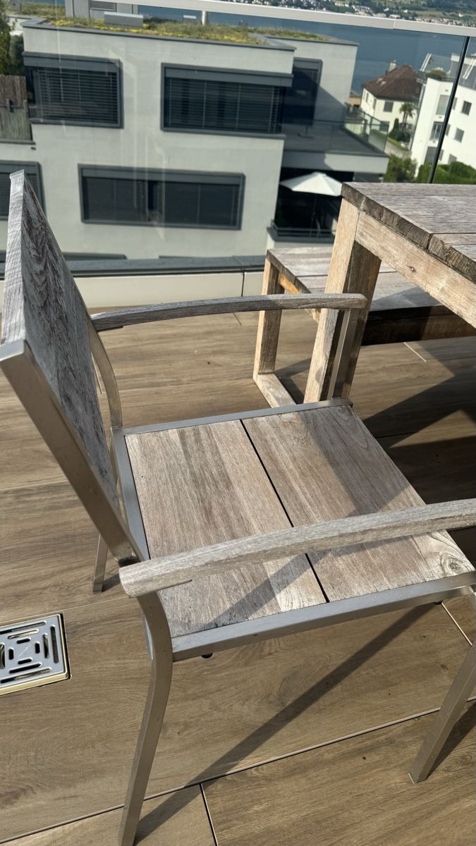 Set di tavolo e panche: Mamagreen - Outdoor Table – Usato da Horgen venduto da andi_078 2