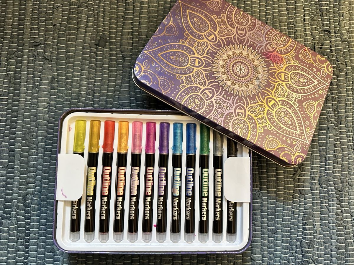 Stylos & Marker: Outline-Marker Set, 24 Farben – D'occasion à Präz par 9gi_f8xm