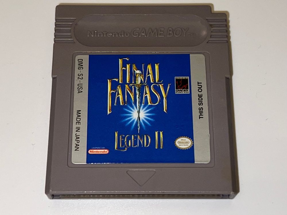 Final Fantasy Legend II Sur Game Boy – Complet Boîte Manuel Version US