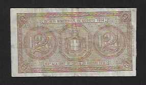 Banconote: Italy  2  Lire  Gebraucht – Usato da Gordola venduto da coinsandnotes 1