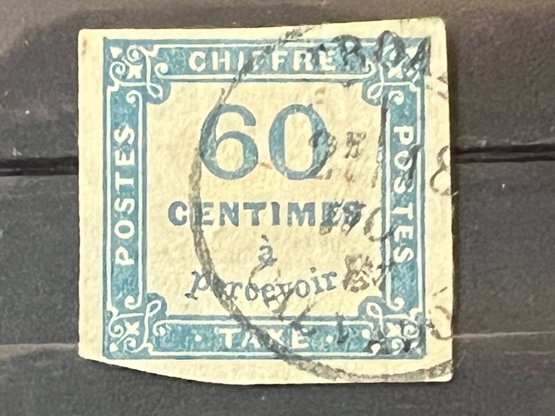 Tutti i francobolli: () Timbre Taxe oblitéré 1871 – Usato da Lausanne venduto da ffhoud