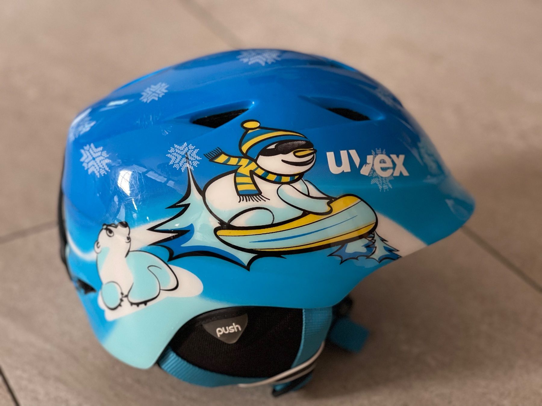 Uvex Caschi: Kinder Ski/ Velo Helm – Usato da Vella venduto da Buendnersteinbock