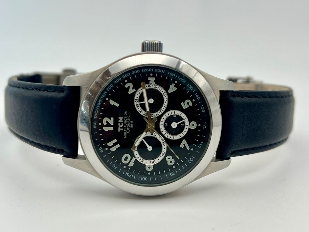TCM Multifunction Automatic 214439 Herrenuhr Pre-Owned (Usato) a