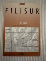 Landeskarte der Schweiz 1:25000 – FILISUR – 1999