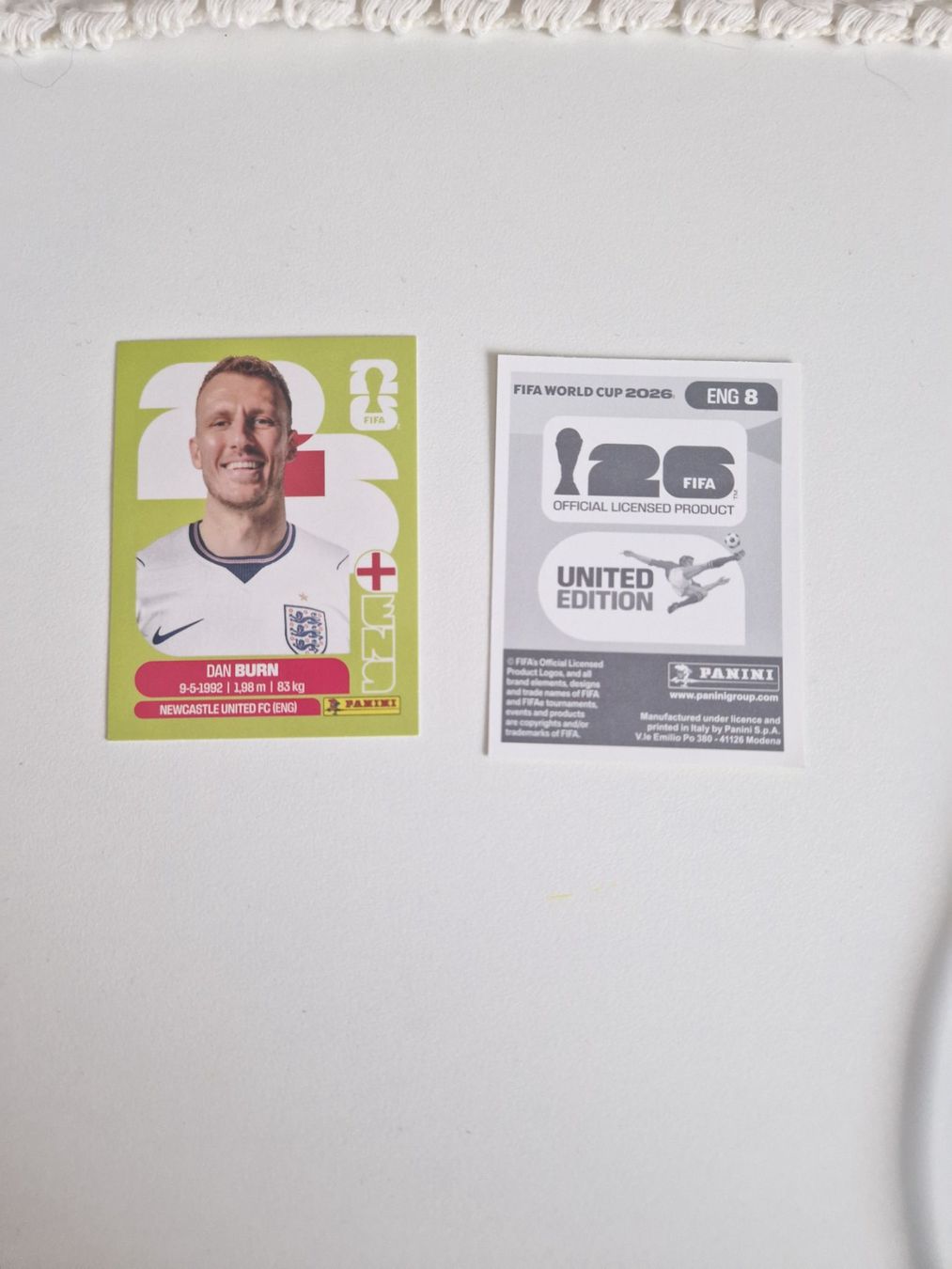 Panini Carte collezionabili: Panini Sticker ENG8 – Nuovo (secondo la descrizione) da Stüsslingen venduto da white_angel86