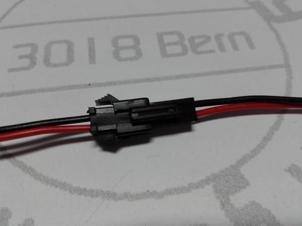Elektronikbauteile: Verbindungspaar, Stecker + Kupplung 2PIN – Neu (gemäss Beschreibung) aus Luzern von Salefactory 1