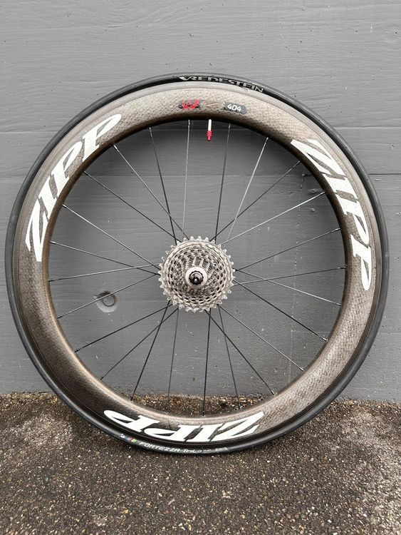 Zipp Ersatzteile: Zipp 404 Laufradsatz (Clincher) – Gebraucht aus Uster von KarlZH 1