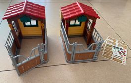 Schleich Boxen, 2 Stück, Offenstall