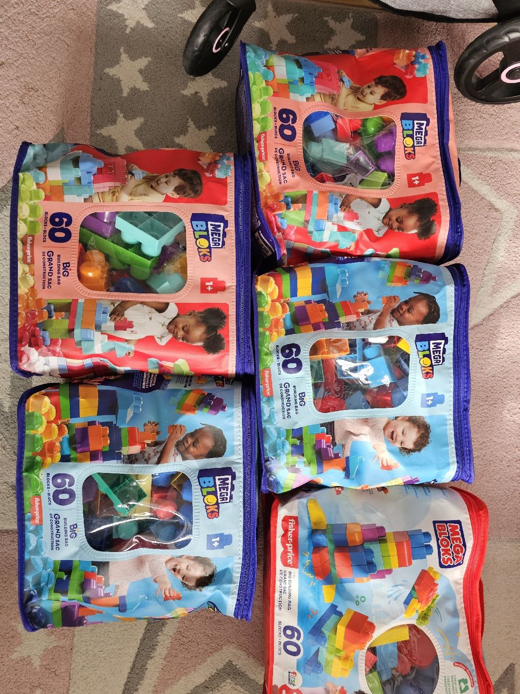 Giocattoli: Mega Bloks 5 x 60 Stk – Usato da Fahrwangen venduto da kittycat88