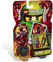 Lego 9566 Ninjago Spinners Samurai X gebraucht