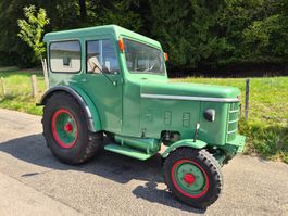 Oldtimer Traktor Bührer PF21 Industrie, Turbokupplung, Servo