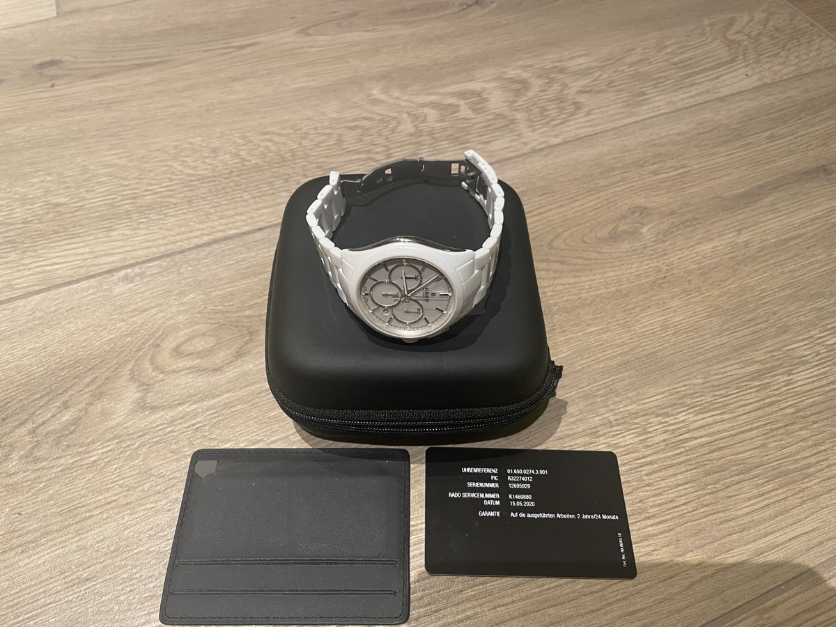 Rado Orologi: Rado HyperChrome Automatic 45mm; full set, ab Service! – Usato da Baar venduto da dieUhrenwerkstatt 5