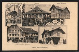 Utzenstorf, Gasthof z. Bären, Bahnhof, 