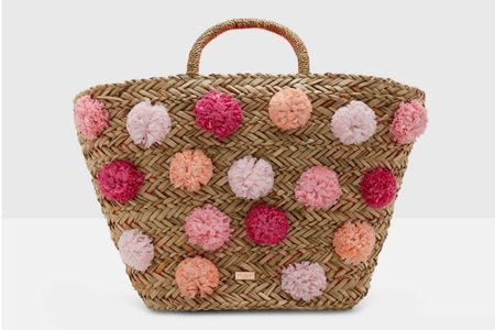 Ted Baker Strandtasche mit Pom Poms
