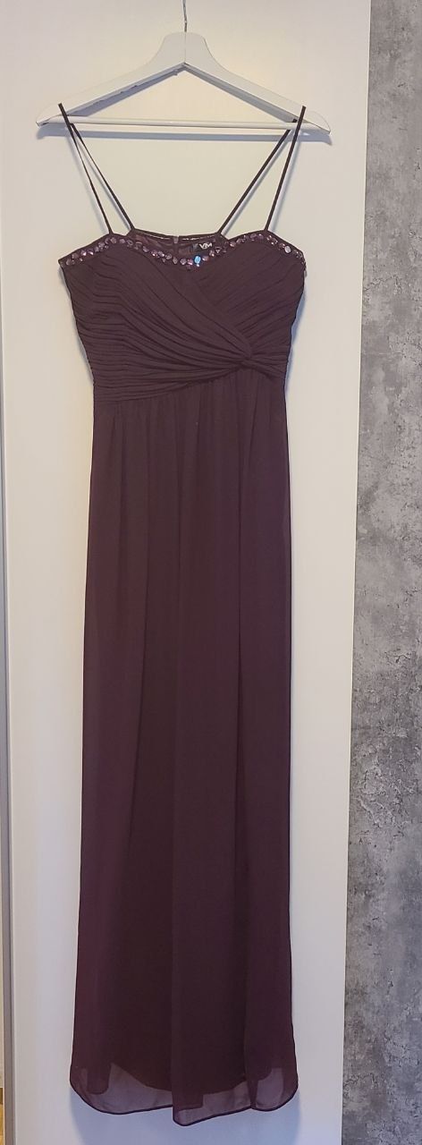 Vestiti: Abendkleid Aubergine Gr. 36 – Usato da Davos Wolfgang venduto da hec_599b 2