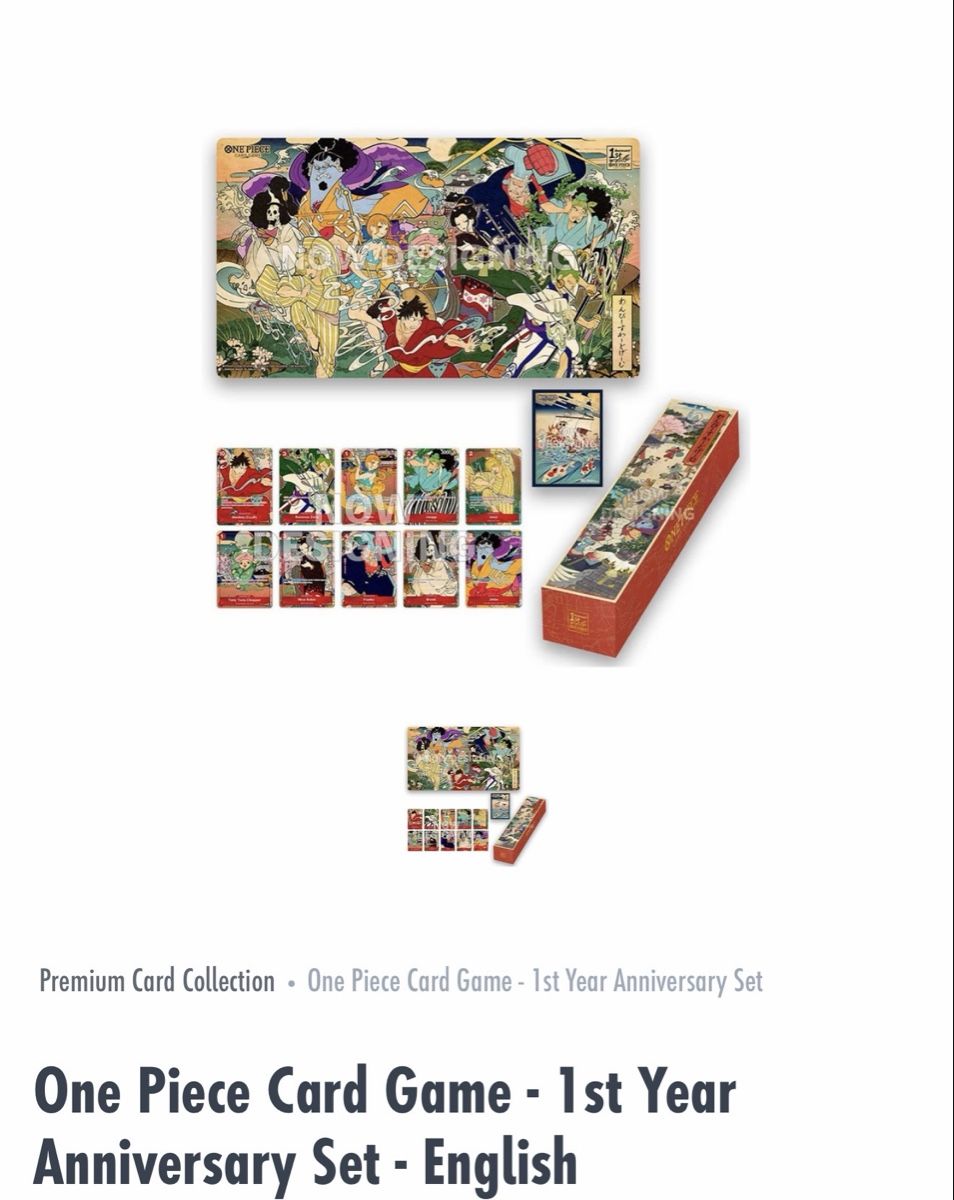 Bandai Carte collezionabili: One Piece 1st Anniversary English Version Sealed – Nuovo e nell'imballaggio originale da Wetzikon ZH venduto da JohnnyCashx 3