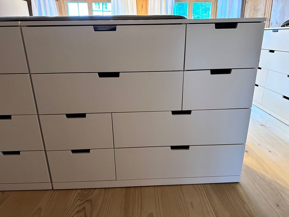 Nordli IKEA Kommode in weiss mit 8 Schubladen gebraucht Kaufen auf