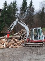 Kegelspalter Holzspalter Bagger 800 ccm