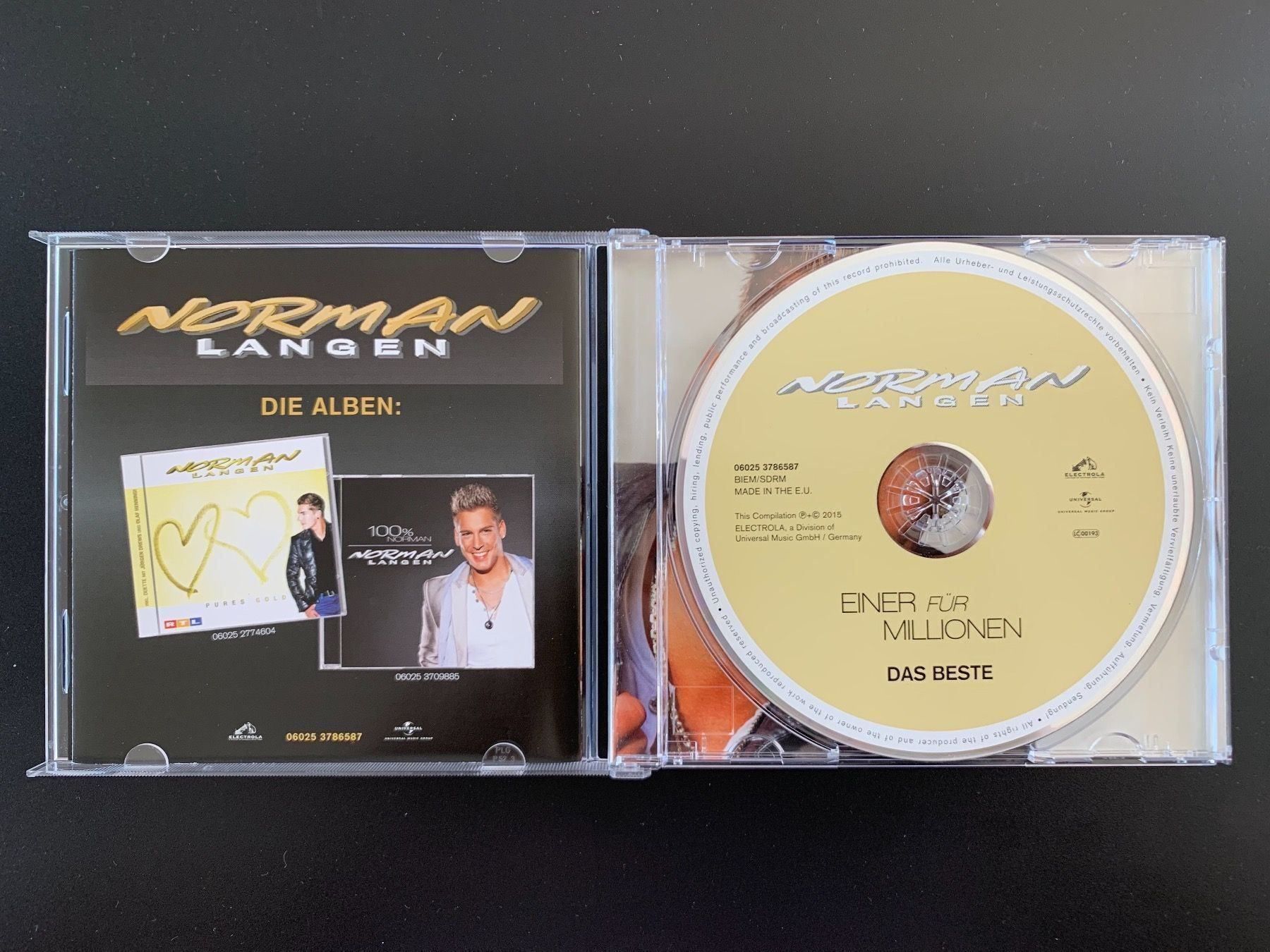 CD: Norman Langen - Einer Für Millionen – Usato da Aarau venduto da usmichi 2