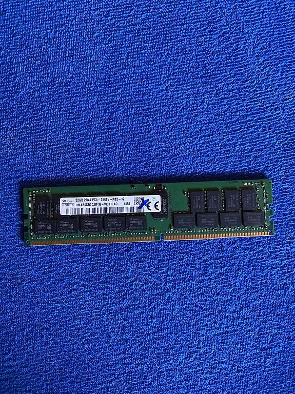 Memoria / RAM: SK hynix 32GB DDR4-2666 ECC Registered Server RAM – Usato da Zeiningen venduto da rot_2xls 1