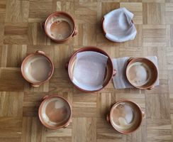 Keramik Gratinschalen Gnocchata Terakotta Set