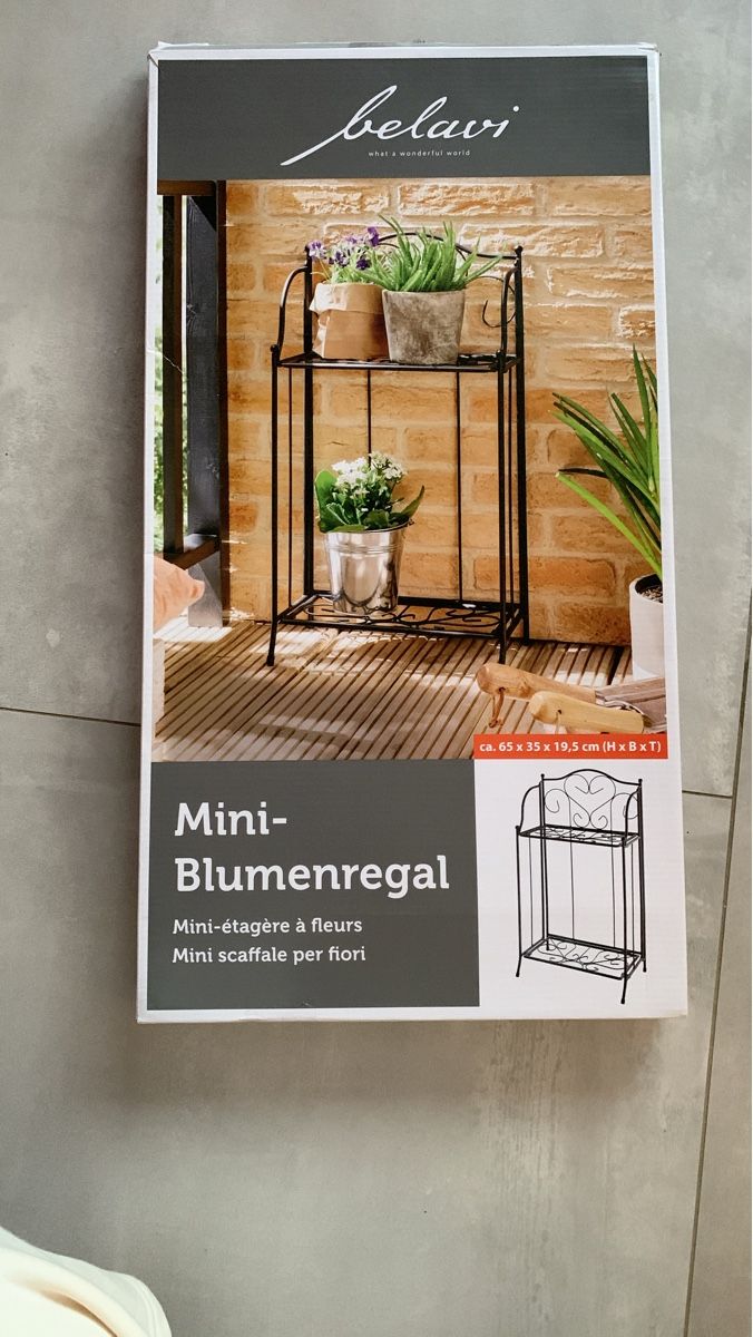 Étagères: Schönes Mini-Blumenregal – Neuf avec emballage d'origine à Zuzwil SG par Ibohaus