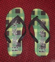 Billabong Flip Flops, Grün/Schwarz, Gr. 39/40