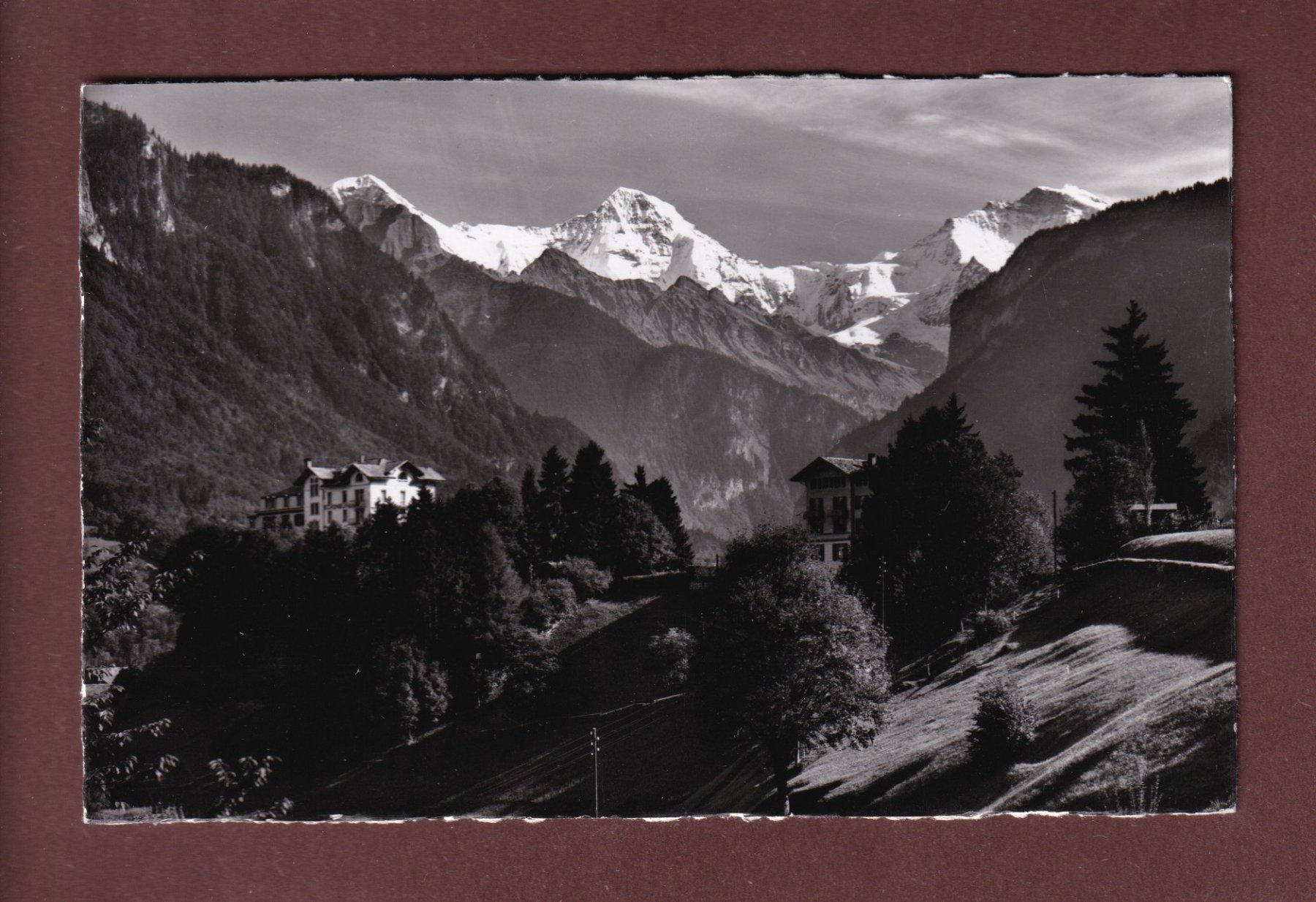 Cartoline postali: WILDERSWIL - Eiger - Mönch - Jungfrau – Usato da Pully venduto da nicecards-shop