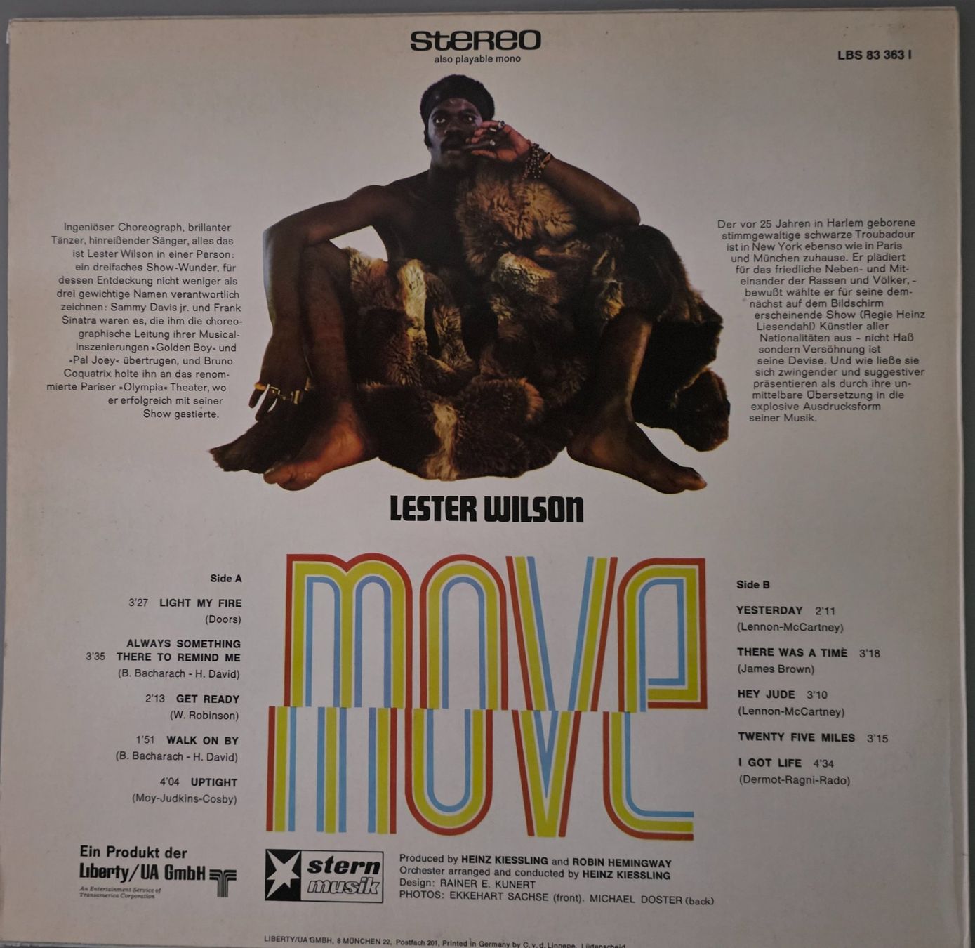 Dischi in vinile: Lester Wilson LP – Move – Usato da Root venduto da atelier22 1
