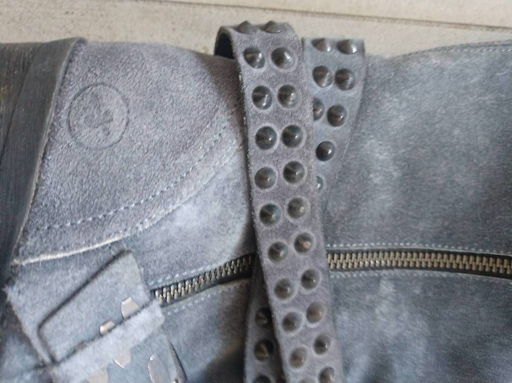 Scarpe da donna: Bottes en daim gris Bronx T37 - Neuf – Nuovo e nell'imballaggio originale da Genève venduto da Brachiopode 1