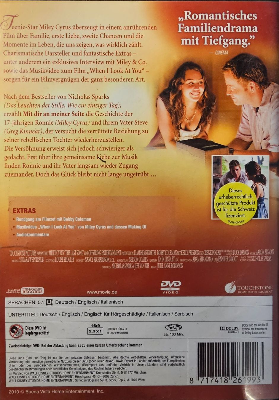 Tous les DVDs: Mit dir an meiner Seite – D'occasion à Wahlen b. Laufen par Cg10 1