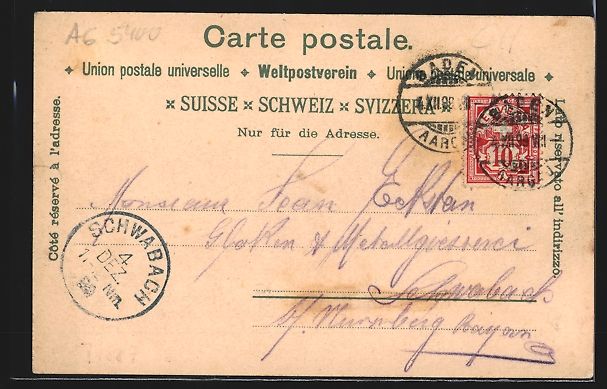 Cartes postales: Litho Baden, Grand Hotel, Restaurant Cha – D'occasion à Berlin par bartko-reher 1