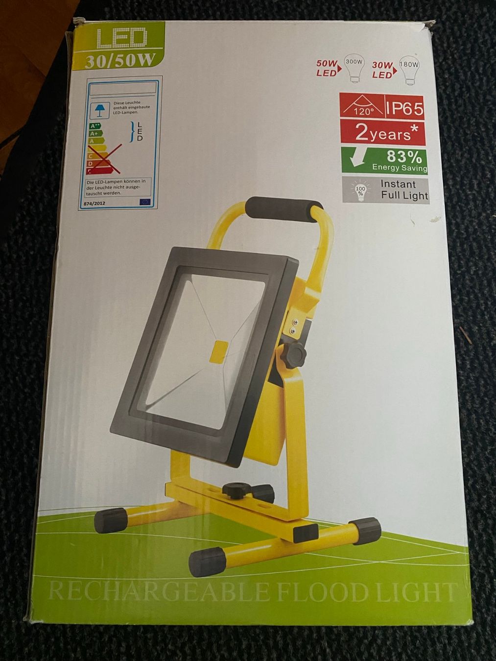 Lampes: Akku Flutter 30 Watt wamweiss – Neuf avec emballage d'origine à St. Niklausen OW par LED-Shop