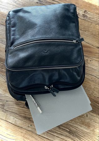 Leder Rucksack Katana schwarz. Sehr guter Zustand