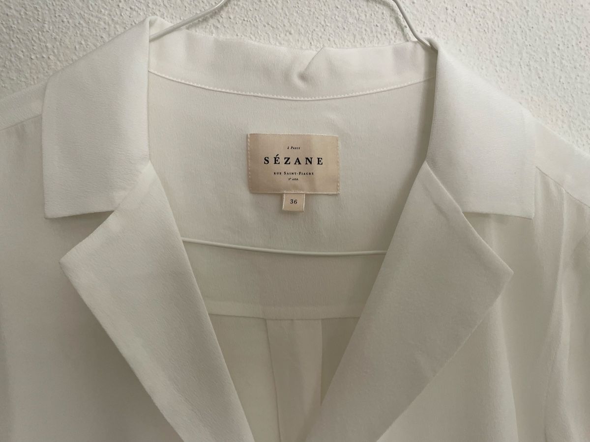 Sezane Blusen: Sezane Damen Bluse Weiss Gr. 36 – Neu und originalverpackt aus Zürich von frtoll 1